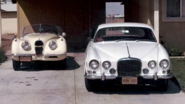 While I still owned the XK120 I bought a 1963 MK10 Jaguar